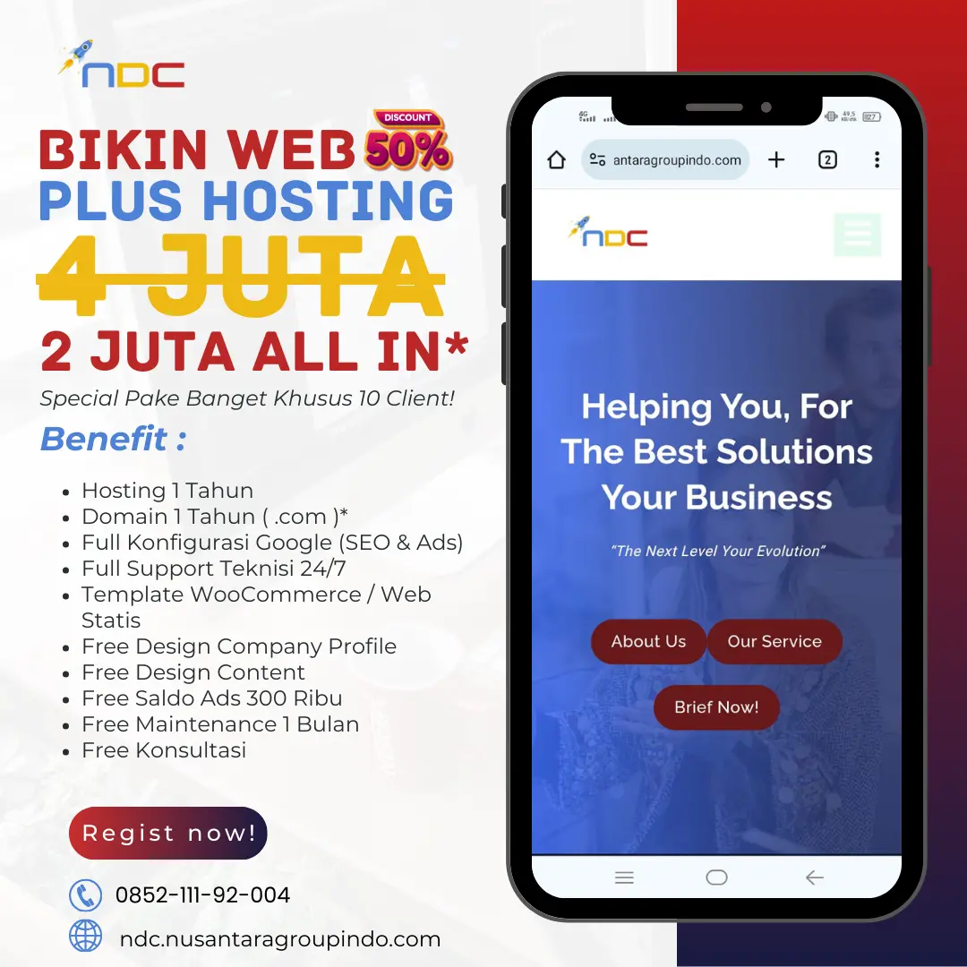 jasa bikin website murah